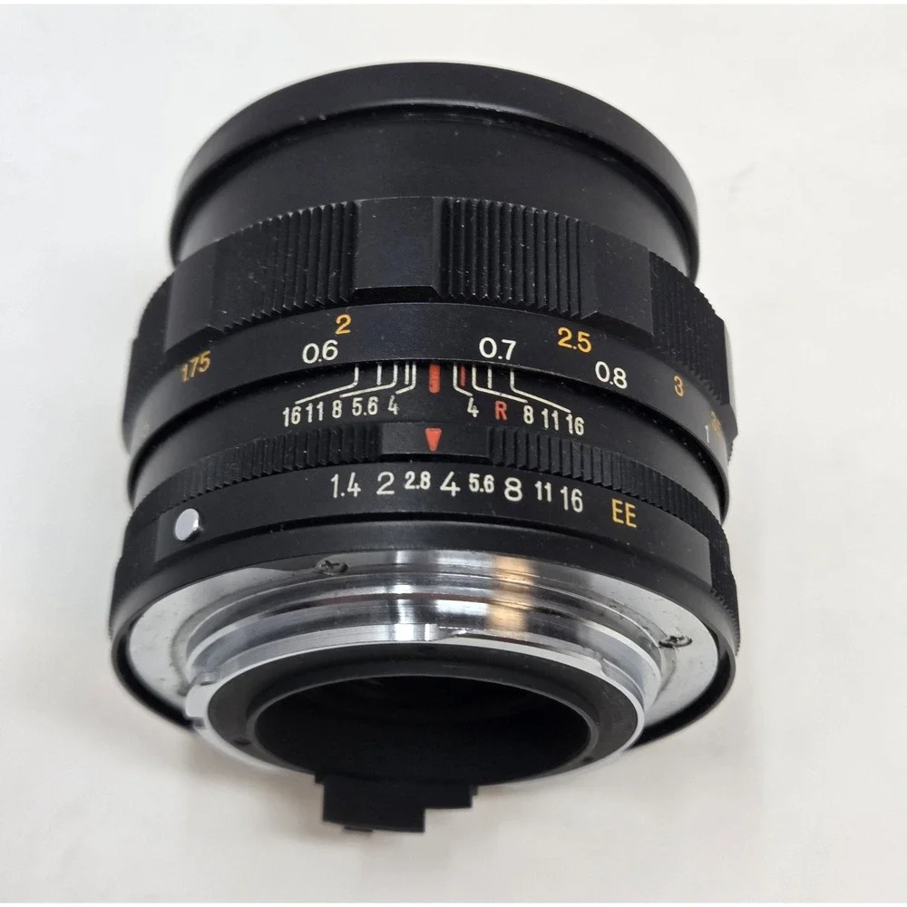 Konica Hexanon AR 57mm f/1.4 Lens Konica AR Mount Camera Lens Japan w/ Cap